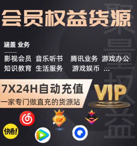 虚拟权益产品类别展示
